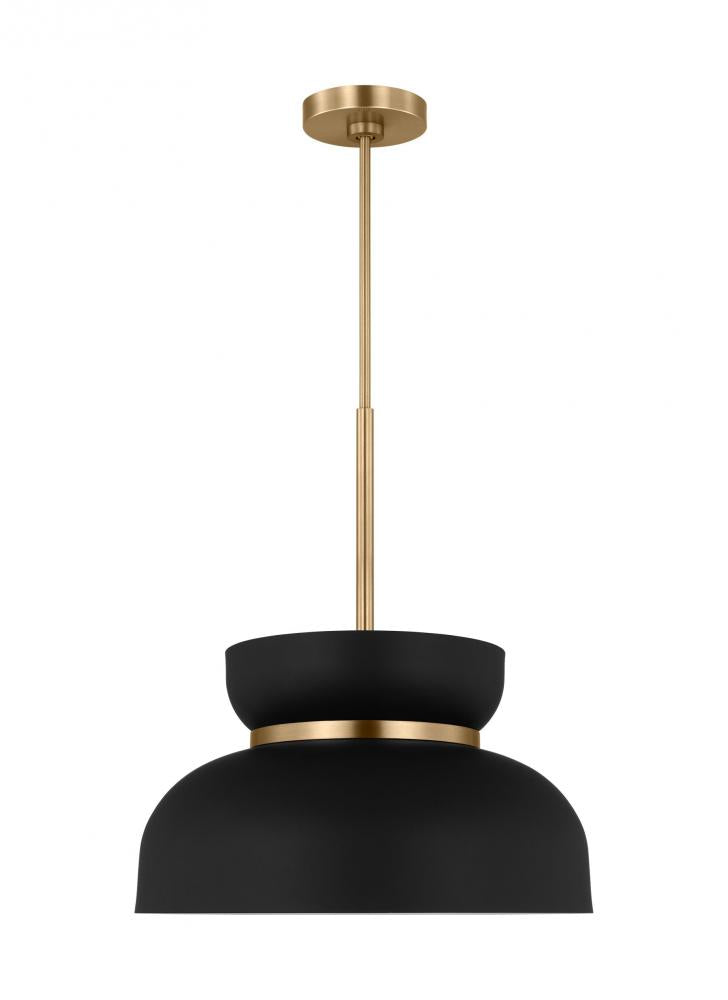 Pendants-Visual Comfort & Co. Studio Collection-DJP1111SBMBK