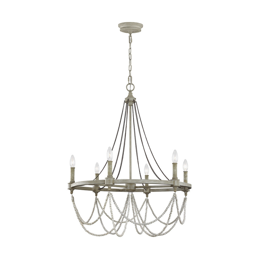 Visual Comfort & Co. Studio Collection-F3132/6FWO/DWW